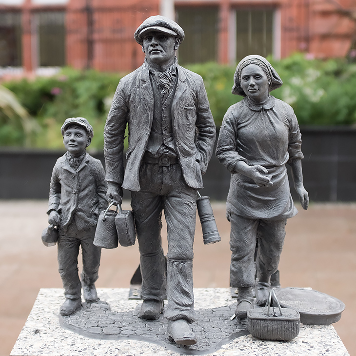 Mining Statue
